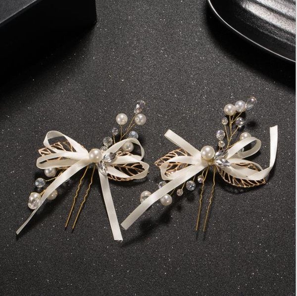 2018bridal headwear, korean hairpin, handmade pearl hair ornament, bow tie, bridal wedding dress accessories, Slivery;golden
2018bridal headwear, korean hairpin, handmade pearl hair ornament, bow tie, bridal wedding dress accessories, Slivery;golden