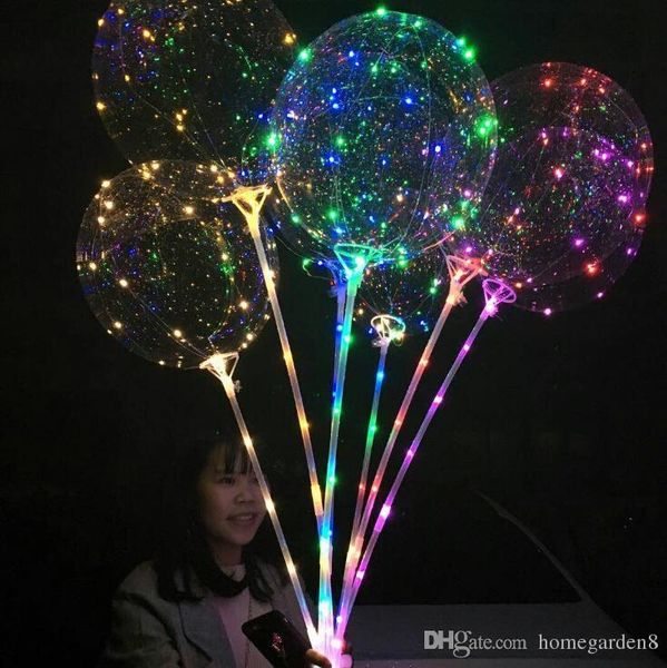 bobo balloon with stick colored light luminous clear transparent led balloons for wedding christmas home decorations helium air ball
bobo balloon with stick colored light luminous clear transparent led balloons for wedding christmas home decorations helium air ball
