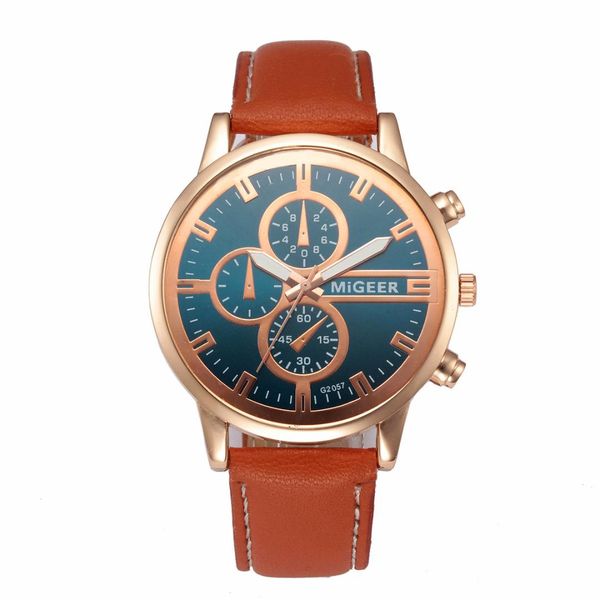 retro design leather band analog alloy quartz wrist watch reloj hombre 2018 watch men, Slivery;brown
retro design leather band analog alloy quartz wrist watch reloj hombre 2018 watch men, Slivery;brown