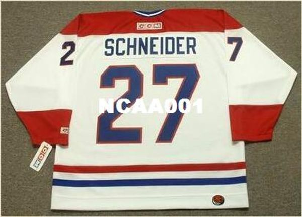 mens #27 mathieu schneider montreal canadiens 1993 ccm retro hockey jersey or custom any name or number retro jersey, Black;red
mens #27 mathieu schneider montreal canadiens 1993 ccm retro hockey jersey or custom any name or number retro jersey, Black;red