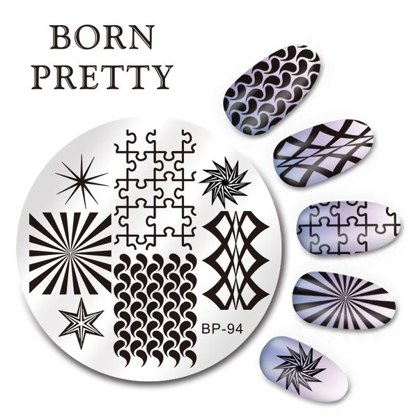 1 pc born pretty round 5.5cm nail art stamp template puzzle geometry figure design nail stamping plate bp-94 stamp tool, White
1 pc born pretty round 5.5cm nail art stamp template puzzle geometry figure design nail stamping plate bp-94 stamp tool, White