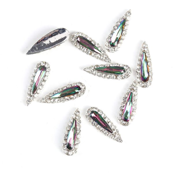 10pcs/lot 2017 3d new nail art decorations silver raindrop design glitter transparent rhinestones for nails accessories, Silver;gold
10pcs/lot 2017 3d new nail art decorations silver raindrop design glitter transparent rhinestones for nails accessories, Silver;gold