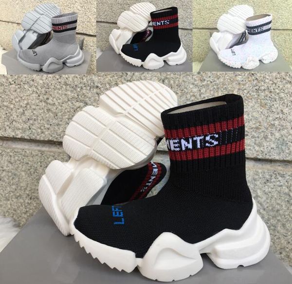 Kids Sneakers VETEMENTS Sock Trainers Children Speed Trainer Boys And Girls Fashion Stretch Mesh Sneaker Knit Sock Running Shoes Size26-35
Kids Sneakers VETEMENTS Sock Trainers Children Speed Trainer Boys And Girls Fashion Stretch Mesh Sneaker Knit Sock Running Shoes Size26-35