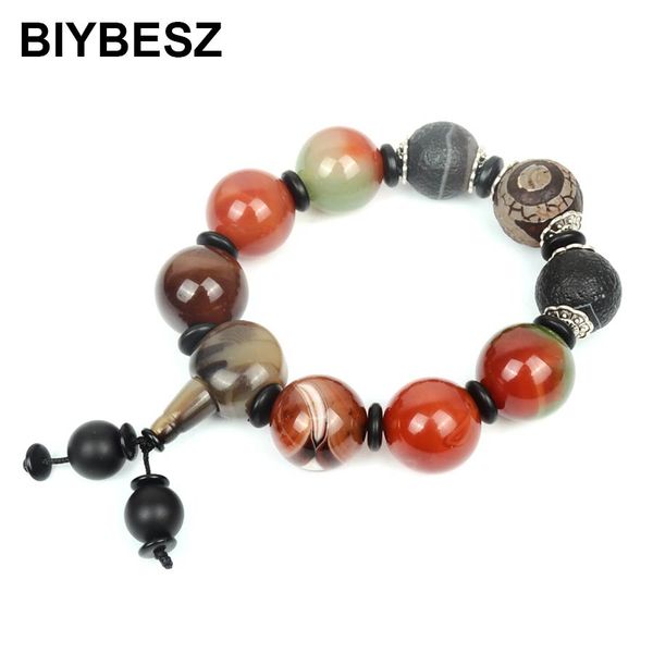 new design bangle fashion vintage beads natural stone bracelets marble stone charm jewelry dzi wrist bracelet present for him, Black
new design bangle fashion vintage beads natural stone bracelets marble stone charm jewelry dzi wrist bracelet present for him, Black