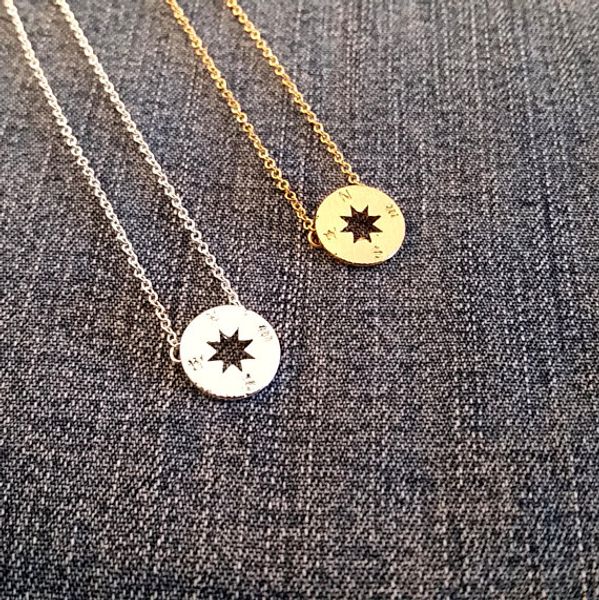 10pcs gold silver small compass necklaces pendant charm for women men south direction necklace disc circle disk necklaces coin jewelry
10pcs gold silver small compass necklaces pendant charm for women men south direction necklace disc circle disk necklaces coin jewelry
