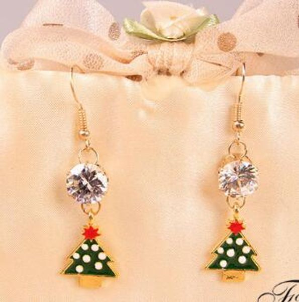 new earrings made from zircon crystals set on a european christmas tree during the holiday season, Silver
new earrings made from zircon crystals set on a european christmas tree during the holiday season, Silver