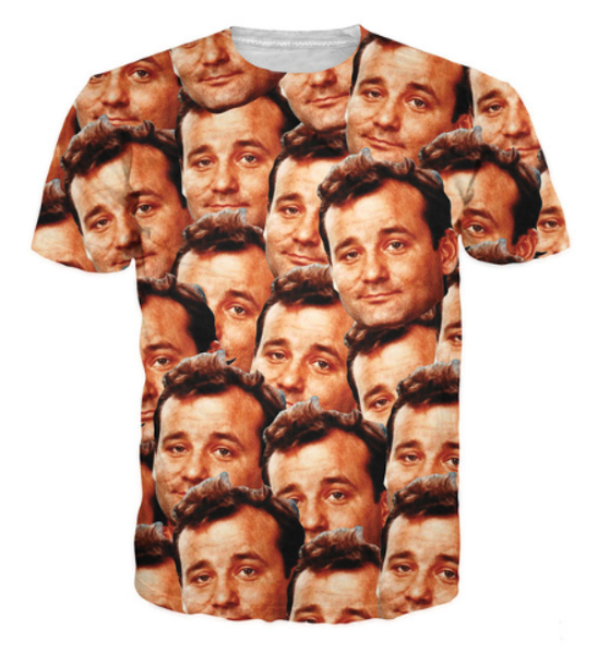 new arrival men/women bill murray all over 3d printed t-shirt summe style fashion casual t-shirt s-xxxxxxxl u507, White;black
new arrival men/women bill murray all over 3d printed t-shirt summe style fashion casual t-shirt s-xxxxxxxl u507, White;black