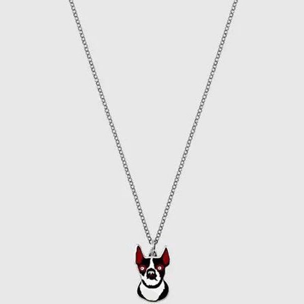 factory direct sales 925 silver dog years color necklace male and female couple boston terrier dog pendant
factory direct sales 925 silver dog years color necklace male and female couple boston terrier dog pendant