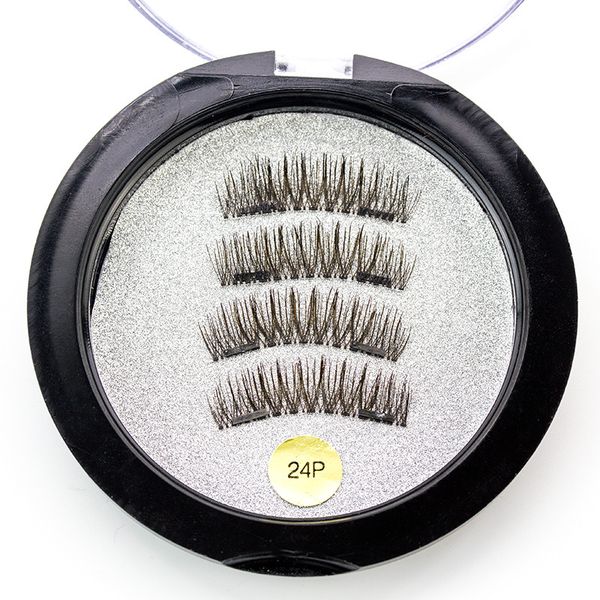 hand made dual magentic fake lashes thick natural long false eyelash 2 magnets dhl free
hand made dual magentic fake lashes thick natural long false eyelash 2 magnets dhl free