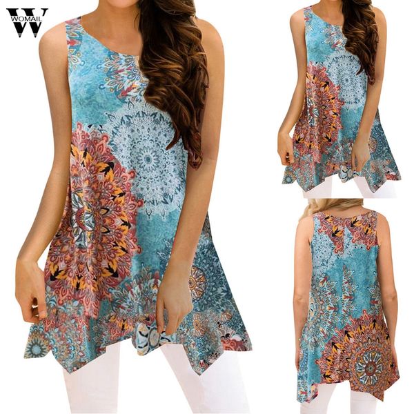 women's casual irregular printed sleeveless asymmetrical loose tunic blouse 6.15, White
women's casual irregular printed sleeveless asymmetrical loose tunic blouse 6.15, White