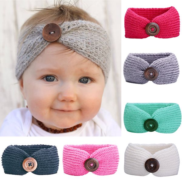 baby wool crochet headband knit hairband with button decor 13 colors winter newborn infant ear warmer head head wrap lc685-1, Slivery;white
baby wool crochet headband knit hairband with button decor 13 colors winter newborn infant ear warmer head head wrap lc685-1, Slivery;white