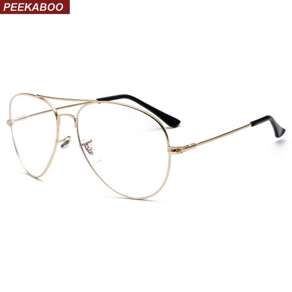 peekaboo memory metal eyeglasses for women optical 2019 gold big anti blue light glasses frame for men computer, Silver
peekaboo memory metal eyeglasses for women optical 2019 gold big anti blue light glasses frame for men computer, Silver