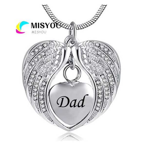 custom all sorts of namad heart-shaped wing urn funeral cremation necklace pendant fashion jewelry., Silver
custom all sorts of namad heart-shaped wing urn funeral cremation necklace pendant fashion jewelry., Silver