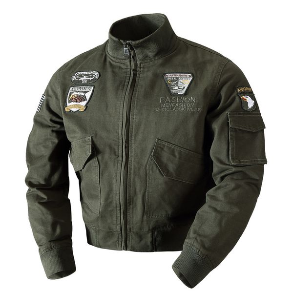 2017 autumn winter men bomber flight jackets one ma01 flight pilot cotton jackets men large size m-4xl, Black;brown
2017 autumn winter men bomber flight jackets one ma01 flight pilot cotton jackets men large size m-4xl, Black;brown