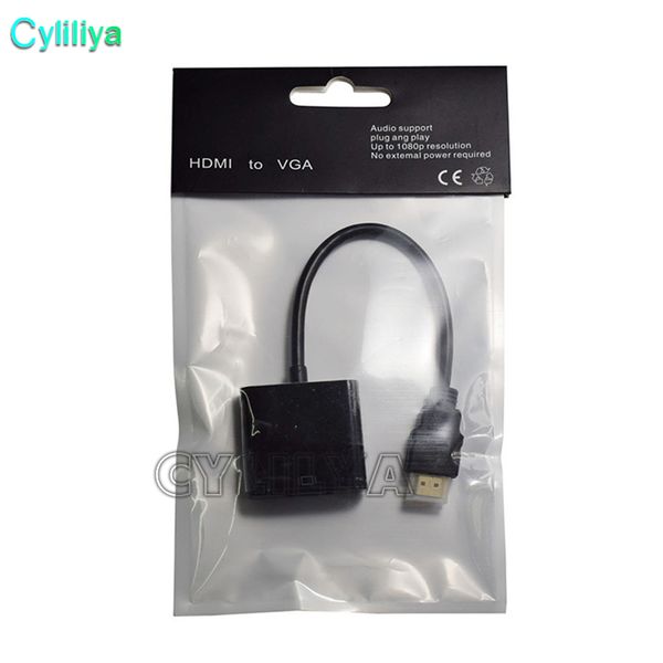 1080p hdmi to vga converter audio video cable dp di play port male to vga female converter adapter cable 100 pc dhl with opp package
1080p hdmi to vga converter audio video cable dp di play port male to vga female converter adapter cable 100 pc dhl with opp package