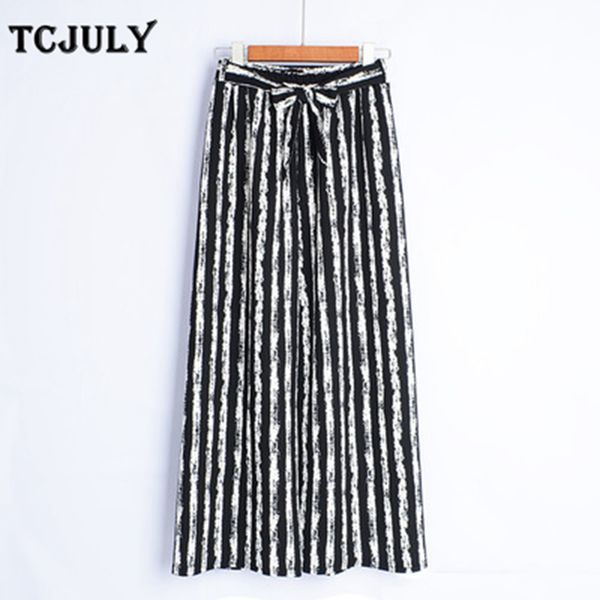 tcjuly new 20 colors bohemian style trousers with stripes loose casual plus size wide leg pants stretched summer pants for women, Black;white
tcjuly new 20 colors bohemian style trousers with stripes loose casual plus size wide leg pants stretched summer pants for women, Black;white