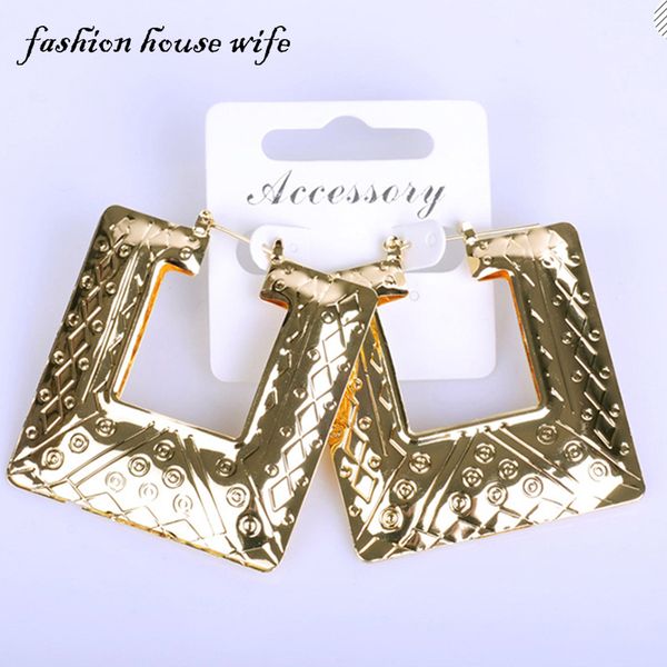 whole salefashion house wife hiphop gold geometric square hoop earring big large earring jewelry party gift le0042, Golden;silver
whole salefashion house wife hiphop gold geometric square hoop earring big large earring jewelry party gift le0042, Golden;silver