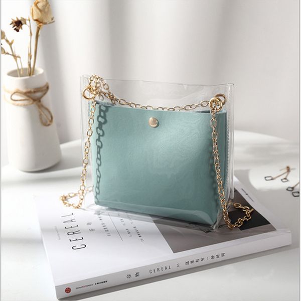 le infini 2 pcs new fashiontransparent bag jelly candy summer beach handbag woman messenger shoulder bags for women 2018
le infini 2 pcs new fashiontransparent bag jelly candy summer beach handbag woman messenger shoulder bags for women 2018