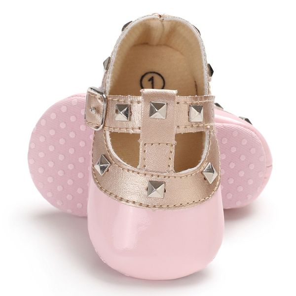nweborn baby girls princess shoes fashion rivet pu leature soft soled cute baby girl shoes infant toddler kids first walkers
nweborn baby girls princess shoes fashion rivet pu leature soft soled cute baby girl shoes infant toddler kids first walkers