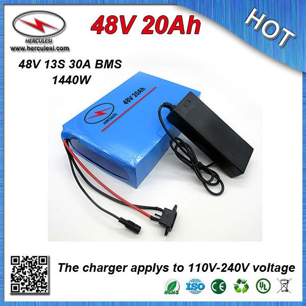 deep cycle pvc cased 48v lithium ion battery 20ah for electric e bike built in 18650 cell 30a bms and 54.6v 2a charger
deep cycle pvc cased 48v lithium ion battery 20ah for electric e bike built in 18650 cell 30a bms and 54.6v 2a charger