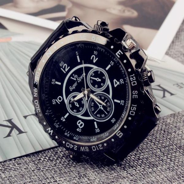 vintage sports men's watch market trend personality students quartz watch black cool style casual fashion watches, Slivery;brown
vintage sports men's watch market trend personality students quartz watch black cool style casual fashion watches, Slivery;brown