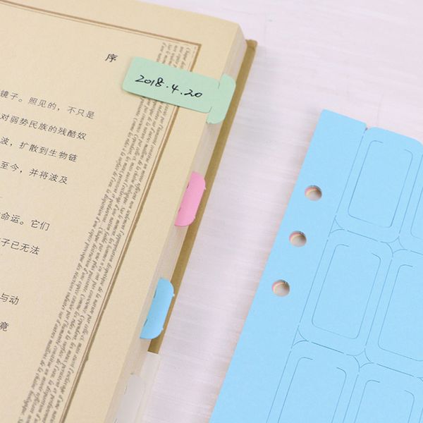 5 colors 6 holes binder spiral notdivider index tap binder index dividers paper clips for notoffice school bookmark, Purple;pink
5 colors 6 holes binder spiral notdivider index tap binder index dividers paper clips for notoffice school bookmark, Purple;pink