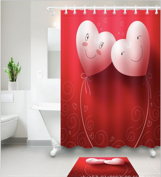 lovers' finger pattern 3d print custom waterproof bathroom modern shower curtain polyester fabric bathroom curtain door mat sets
lovers' finger pattern 3d print custom waterproof bathroom modern shower curtain polyester fabric bathroom curtain door mat sets