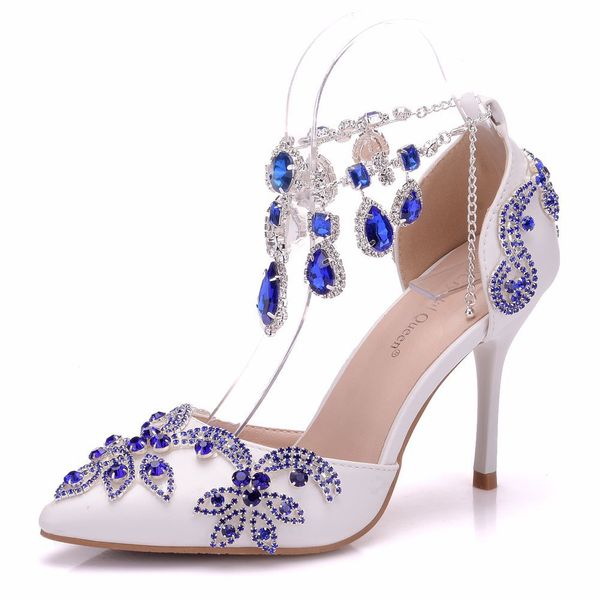 новый fashionl elegent остроконечные toe обувь для женщин синий кристалл цепи высокий каблук свадебные туфли толстые каблуки красивые горный, Black
новый fashionl elegent остроконечные toe обувь для женщин синий кристалл цепи высокий каблук свадебные туфли толстые каблуки красивые горный, Black