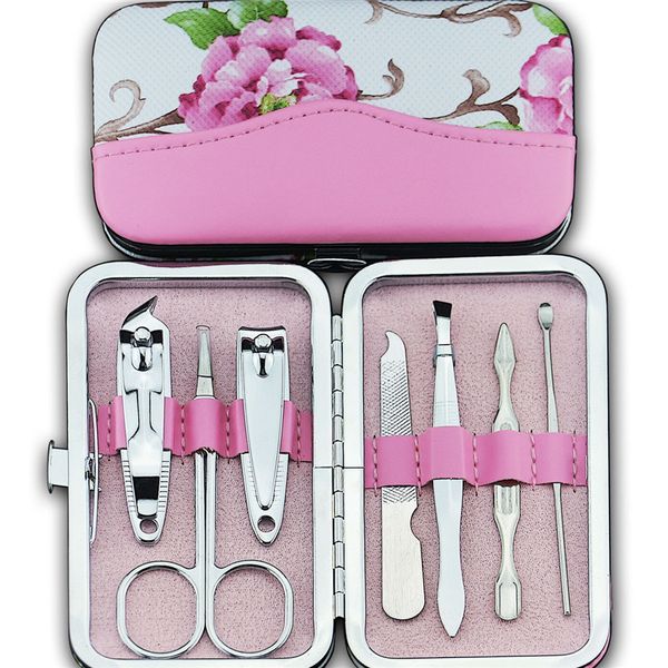7pcs/set nail clipper kit nail carepedicure scissor/tweezers/knife ear pick stainless steel art manicure set care tool
7pcs/set nail clipper kit nail carepedicure scissor/tweezers/knife ear pick stainless steel art manicure set care tool