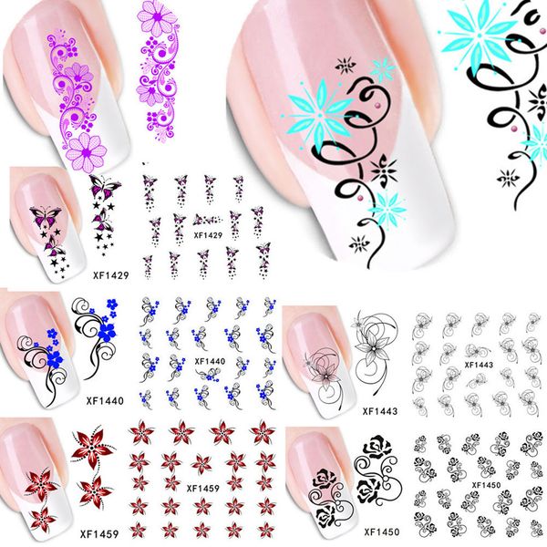 50 sheets women cartoon cute nail sticker decals decor flower nail art sticker manicure diy decors, Black
50 sheets women cartoon cute nail sticker decals decor flower nail art sticker manicure diy decors, Black