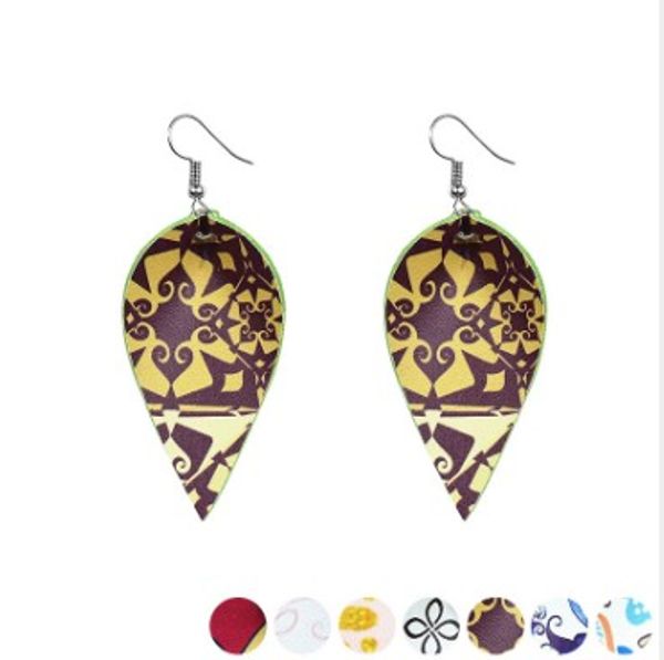 pu leather totem earrings girls & ladies waterdrop fashion leather drop earrings fashion pu leather ear hook, Silver
pu leather totem earrings girls & ladies waterdrop fashion leather drop earrings fashion pu leather ear hook, Silver