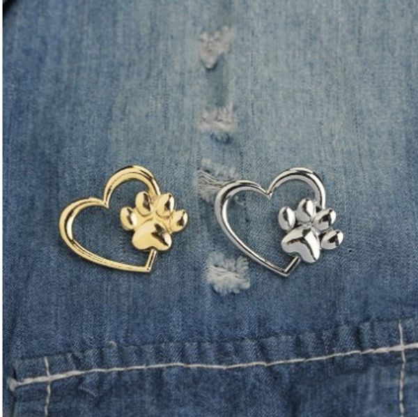 jewelry brooch pins lovely hollow love heart with tiny pet pawprint brooch charm cat dog footprint lapel pin bags wallets backpackes pin, Gray
jewelry brooch pins lovely hollow love heart with tiny pet pawprint brooch charm cat dog footprint lapel pin bags wallets backpackes pin, Gray