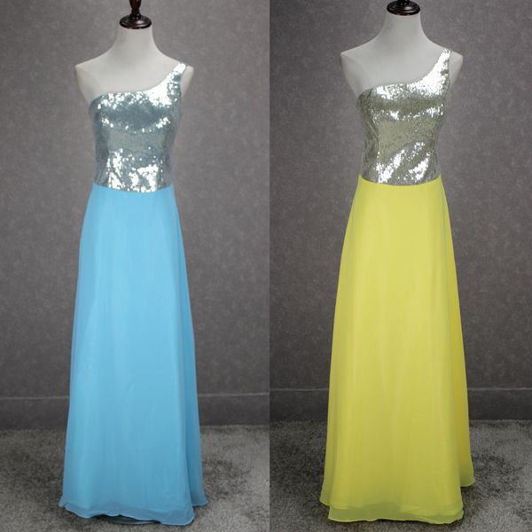 one shoulder bridesmaid dresses with silver sequins 2019 long evening dresses floor length party dresses elegant, White;pink
one shoulder bridesmaid dresses with silver sequins 2019 long evening dresses floor length party dresses elegant, White;pink