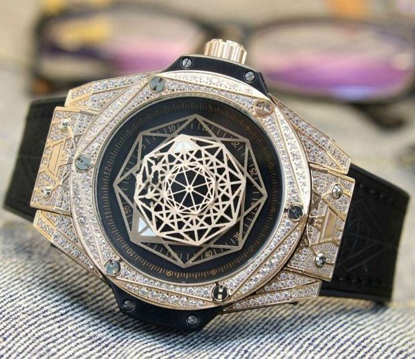 new selling watch big 415.nx.1112.vr.1704 men's automatic watch diamond bezel leather/rubber strap gents sport watches, Slivery;brown 
new selling watch big 415.nx.1112.vr.1704 men's automatic watch diamond bezel leather/rubber strap gents sport watches, Slivery;brown