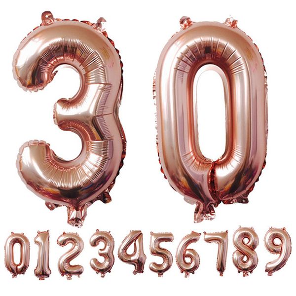 40 inches rose gold number foil balloons large digit helium balloons wedding decorations birthday party supplies baby shower
40 inches rose gold number foil balloons large digit helium balloons wedding decorations birthday party supplies baby shower