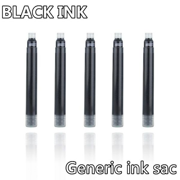 30pcs/lot jinhao 2.6mm caliber universal replaceable black and blue fountain pen portable ink cartridge refills, Black;red
30pcs/lot jinhao 2.6mm caliber universal replaceable black and blue fountain pen portable ink cartridge refills, Black;red