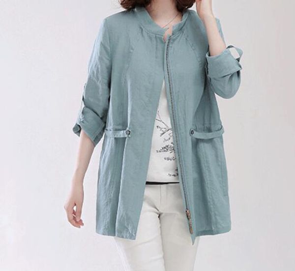 3xl 2018 spring women new fashion medium and long size large size loose casual cotton and thin coat, Tan;black
3xl 2018 spring women new fashion medium and long size large size loose casual cotton and thin coat, Tan;black
