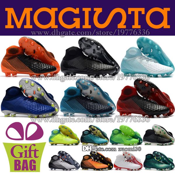 High Ankle Soccer Boots Magista Obra II FG AG Football Shoes Socks Outdoor Mens Football Cleats Magista ACC Soccer Shoes Boots Size 39-46
High Ankle Soccer Boots Magista Obra II FG AG Football Shoes Socks Outdoor Mens Football Cleats Magista ACC Soccer Shoes Boots Size 39-46