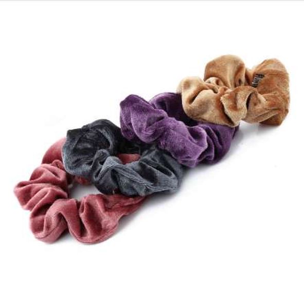 1pc women elegant velvet solid elastic hair bands ponytail holder scrunchies tie hair rubber band headband lady hair accessories
1pc women elegant velvet solid elastic hair bands ponytail holder scrunchies tie hair rubber band headband lady hair accessories