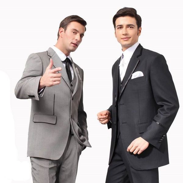 custom color and fine notch lapel wedding groom tuxedos men suits wedding/prom/dinner man blazer(jacket+tie+vest+pants, Black;gray
custom color and fine notch lapel wedding groom tuxedos men suits wedding/prom/dinner man blazer(jacket+tie+vest+pants, Black;gray