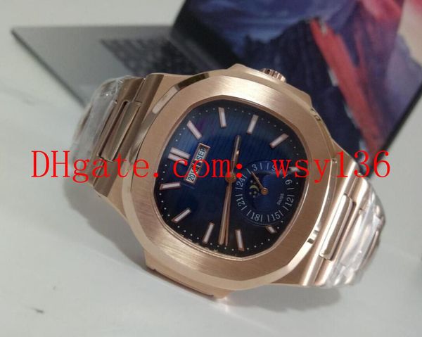 luxury brand watch nautilus 18k rose gold 40.5mm 5726 1a-001 transparent back asia mechanical automatic mens sports watches, Slivery;brown
luxury brand watch nautilus 18k rose gold 40.5mm 5726 1a-001 transparent back asia mechanical automatic mens sports watches, Slivery;brown