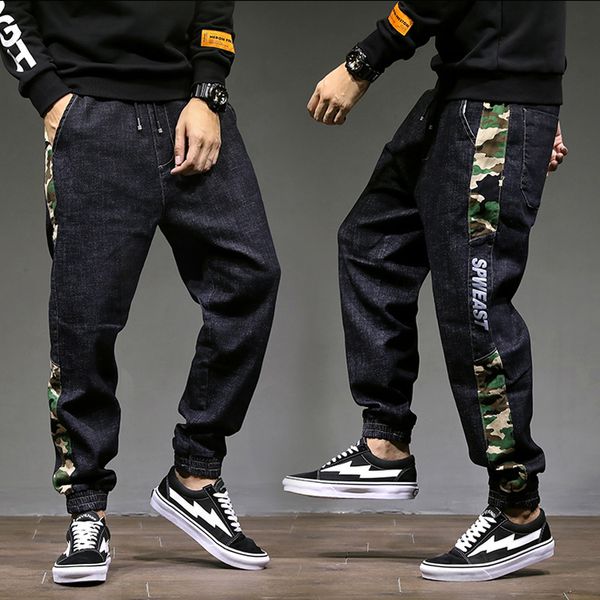 fashion classical men jogger jeans punk style loose fit harem pants black blue camouflage spliced cargo pants hip hop jeans men
fashion classical men jogger jeans punk style loose fit harem pants black blue camouflage spliced cargo pants hip hop jeans men