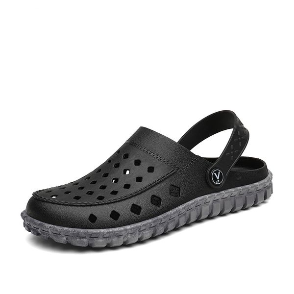 new summer sandals men casual shoes mules clogs breathable beach slippers outdoor mountaineering shoes chaussure homme, Black
new summer sandals men casual shoes mules clogs breathable beach slippers outdoor mountaineering shoes chaussure homme, Black