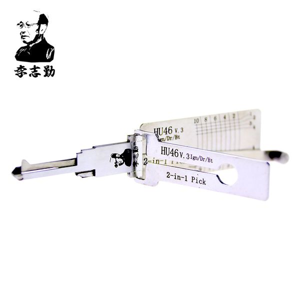 Mr. Li's Original Lishi HU46 V.3 2in1 Decoder and Pick - Best Automotive Locks Unlock Tools on the Market
Mr. Li's Original Lishi HU46 V.3 2in1 Decoder and Pick - Best Automotive Locks Unlock Tools on the Market