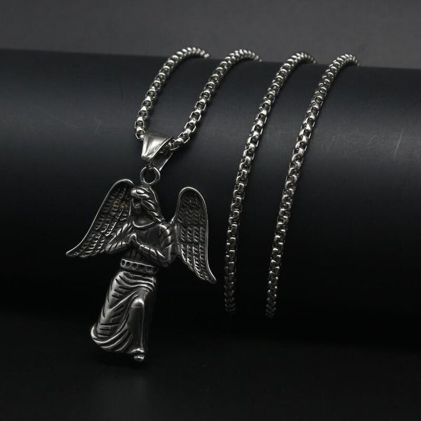 retro virgin mary pendant necklace women stainless steel sweater chain necklace men jewelry friends gift, Silver
retro virgin mary pendant necklace women stainless steel sweater chain necklace men jewelry friends gift, Silver