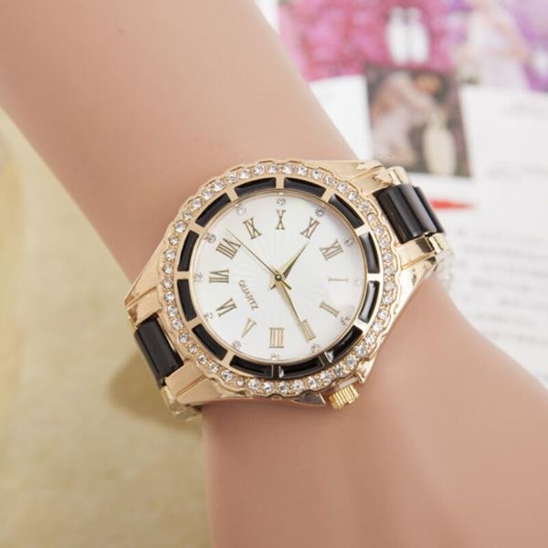 explosion women 's quartz watch female cz diamonds acrylic rhinestone gold plated wrist bracelet watch gift jewelry, Slivery;brown
explosion women 's quartz watch female cz diamonds acrylic rhinestone gold plated wrist bracelet watch gift jewelry, Slivery;brown