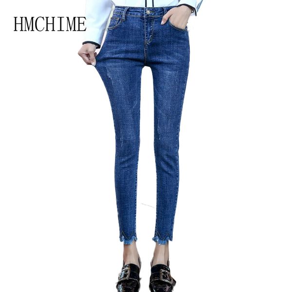 autumn ripped boyfriend jeans high waist stretch slim women trousers jean tassel cuffs zipper pencil female denim pants, Blue
autumn ripped boyfriend jeans high waist stretch slim women trousers jean tassel cuffs zipper pencil female denim pants, Blue