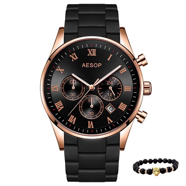 aesop sport men watches quartz watch men fashion casualsteel band male wristwatch business waterproof relogio masculino, Slivery;brown
aesop sport men watches quartz watch men fashion casualsteel band male wristwatch business waterproof relogio masculino, Slivery;brown