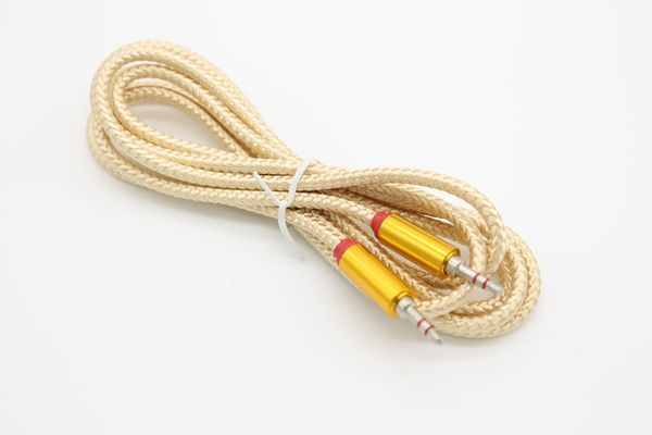 2m/6ft od5.0 3.5mm gold-plated connectors fabric male to male aux audio cable cord via dhl 50
2m/6ft od5.0 3.5mm gold-plated connectors fabric male to male aux audio cable cord via dhl 50