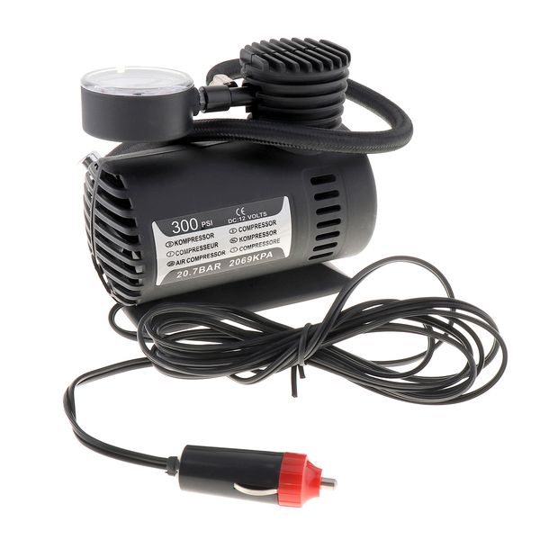 Brand New Portable 12V 300PSI Electric Pump Air Compressor Tire Inflator for Motorcycles Electromobile Canoeing CEC_010
Brand New Portable 12V 300PSI Electric Pump Air Compressor Tire Inflator for Motorcycles Electromobile Canoeing CEC_010